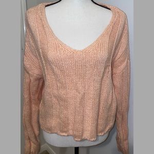 PACSUN ORANGE SWEATER